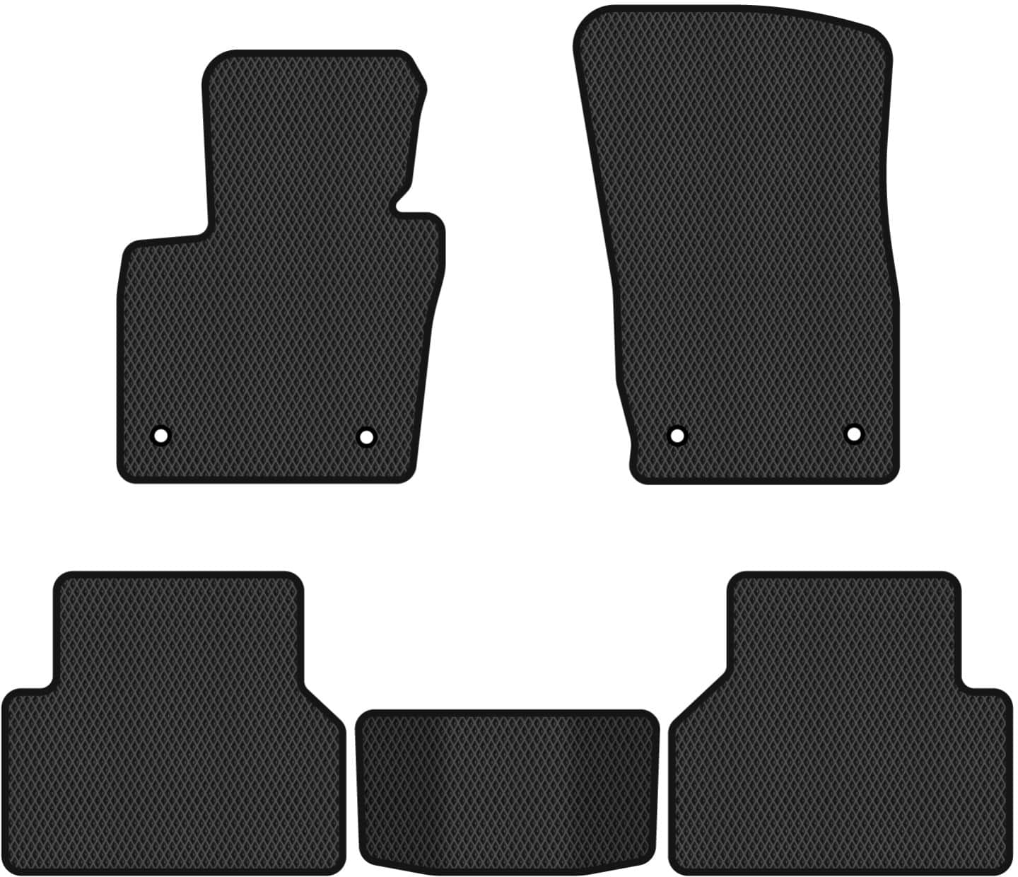 EVA коврики в салон авто EVAtech для Q3 (8U) Audi 2011-2018 1 поколение SUV EU (AU315CB5AV4RBB)