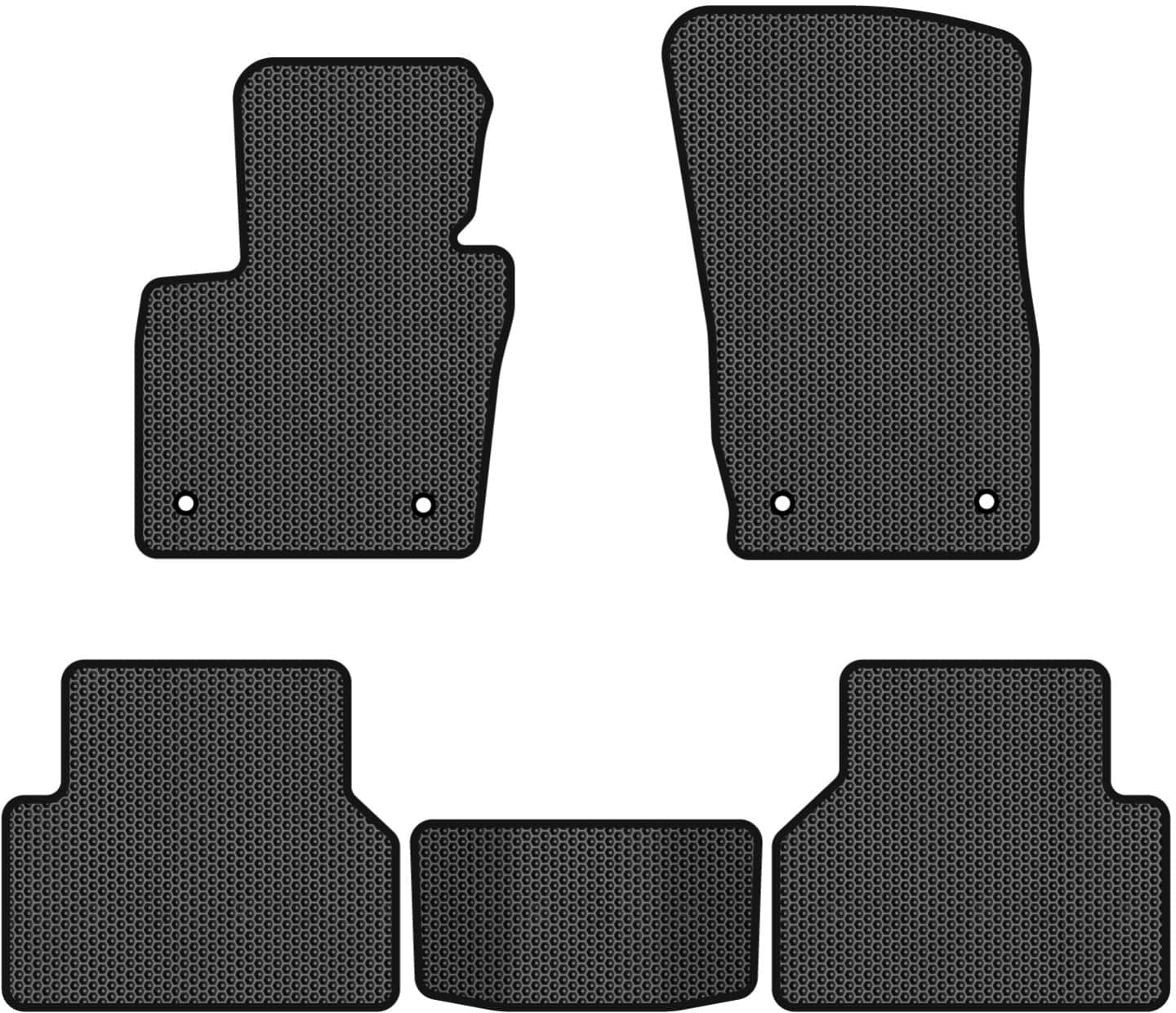 EVA коврики в салон авто EVAtech для Q3 (8U) Audi 2011-2018 1 поколение SUV EU (AU315CB5AV4SBB)