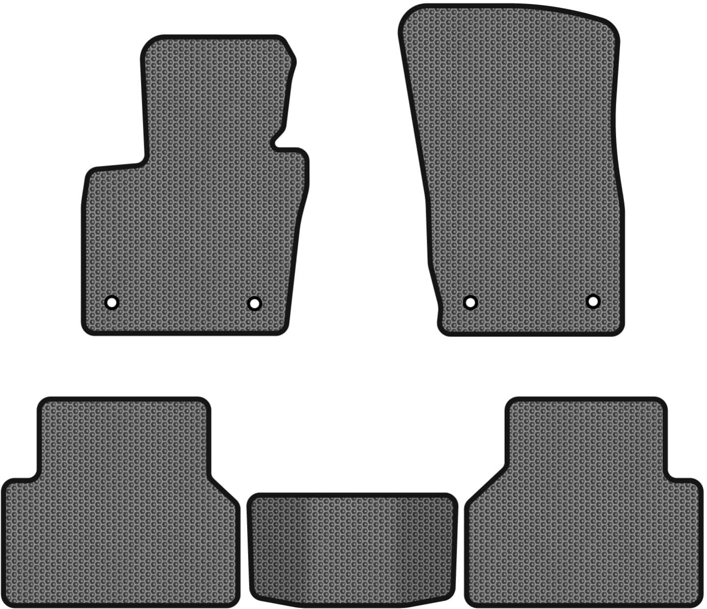 EVA коврики в салон авто EVAtech для Q3 (8U) Audi 2011-2018 1 поколение SUV EU (AU315CB5AV4SGB)