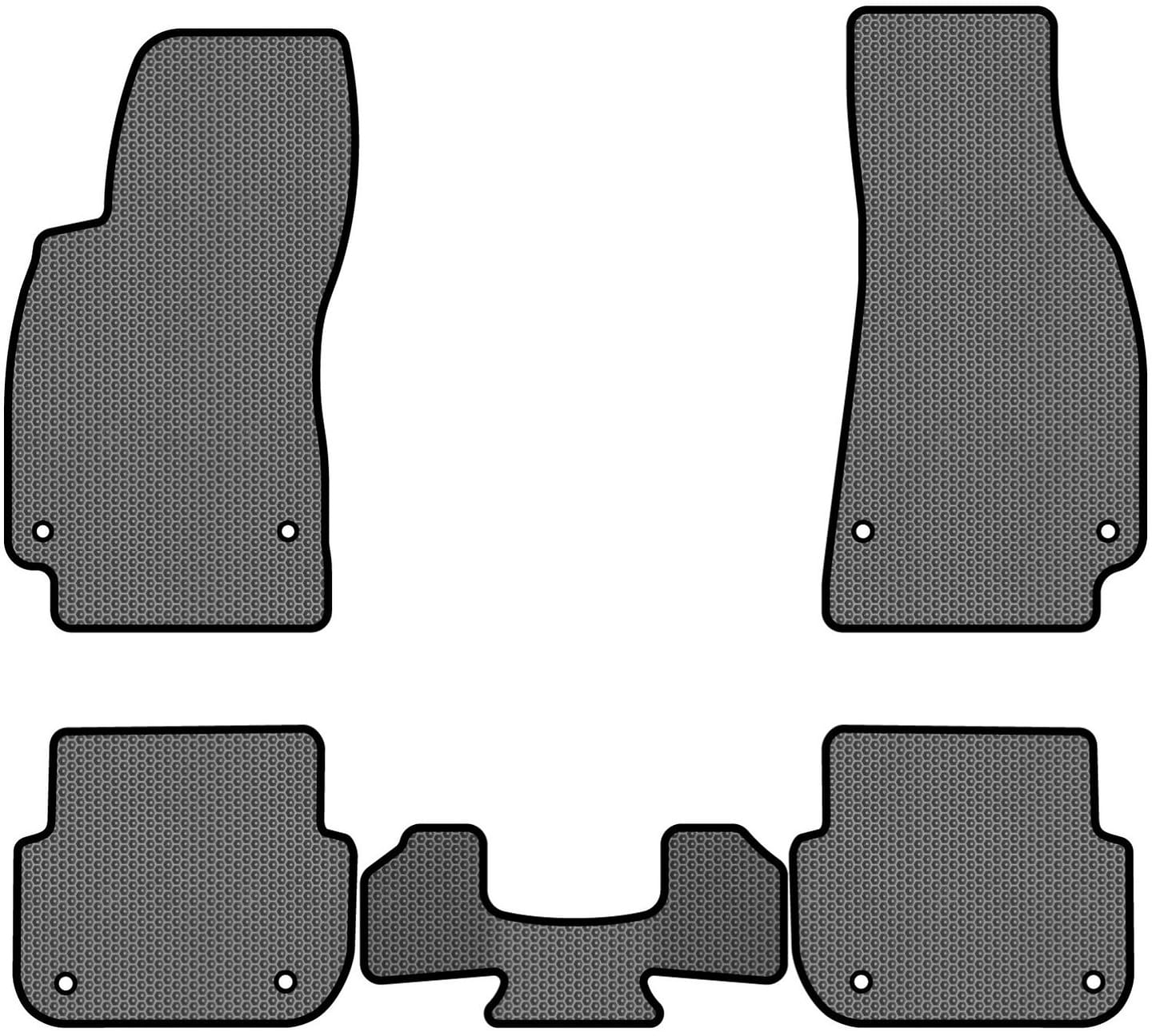 EVA коврики в салон авто EVAtech для A6 (C6) Audi 2004-2008 3 поколение Sedan EU (AU3163CG5AV8SGB)