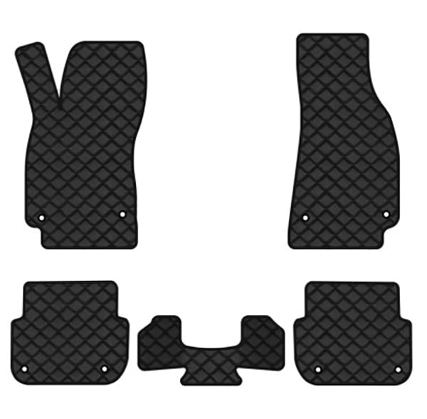 Килимки з екошкіри в салон авто EVAtech ECO для A6 (C6) Audi 2004-2008 3 покоління Combi EU AU3164CV5AV8BBLB