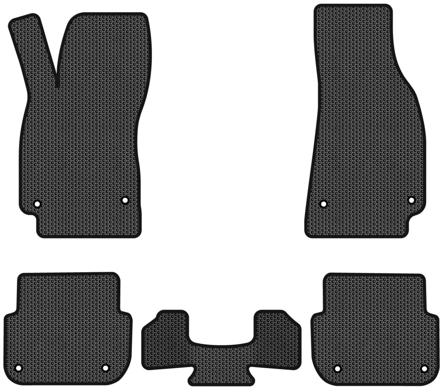 EVA килимки в салон авто EVAtech для A6 (C6) Audi 2004-2008 3 покоління Combi EU (AU3164CV5AV8SBB)