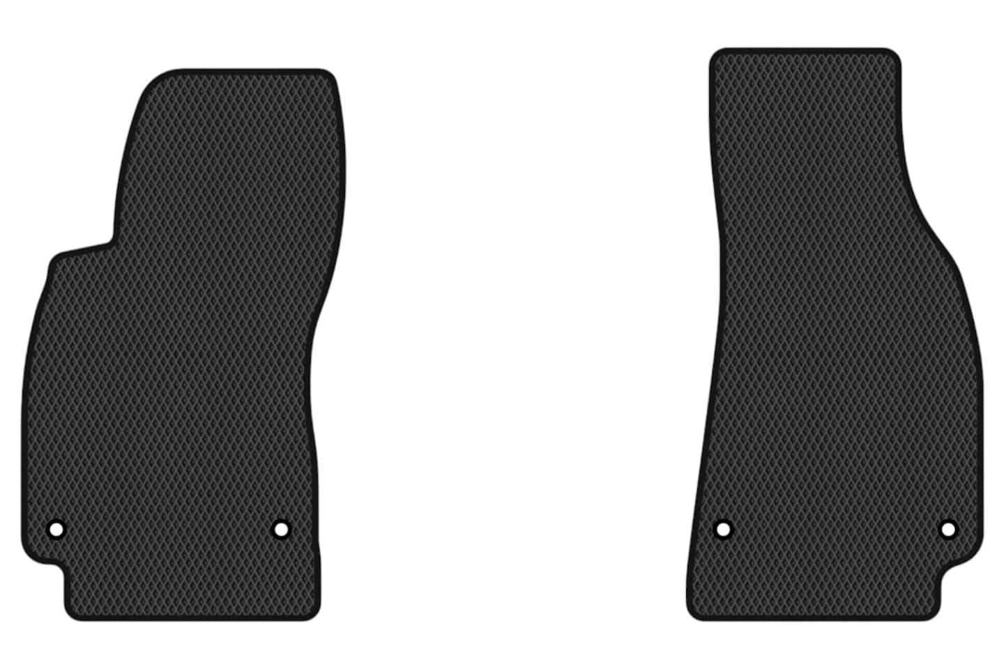 EVA килимки в салон авто передні EVAtech для A6 (C6) Restyling Audi 2008-2011 3 покоління Combi EU (AU3166AG2AV3RBB)