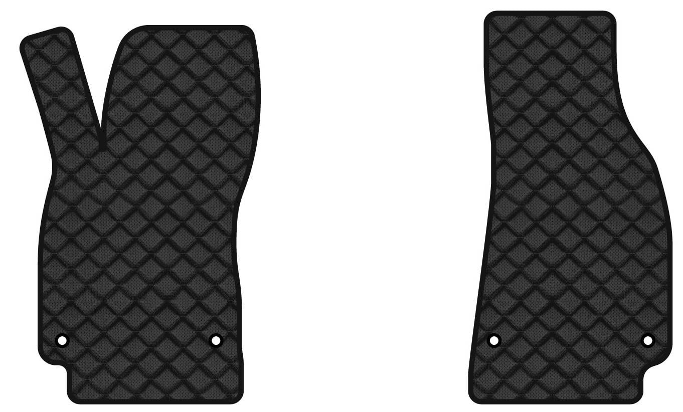 Коврики из экокожи в салон авто передние EVAtech ECO для A6 (C6) Restyling Audi 2008-2011 3 поколение Combi EU AU3166AV2AV4BBB