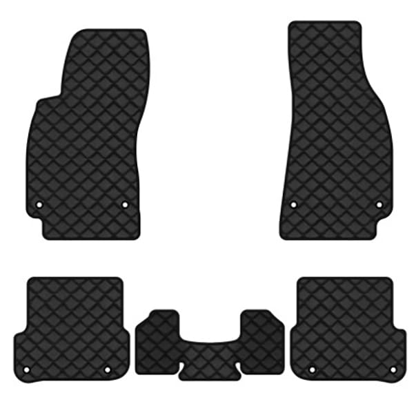 Фото - Килимки з екошкіри в салон авто EVAtech ECO для A6 (C6) Restyling Audi 2008-2011 3 покоління Combi EU AU3166CG5AV7BBB