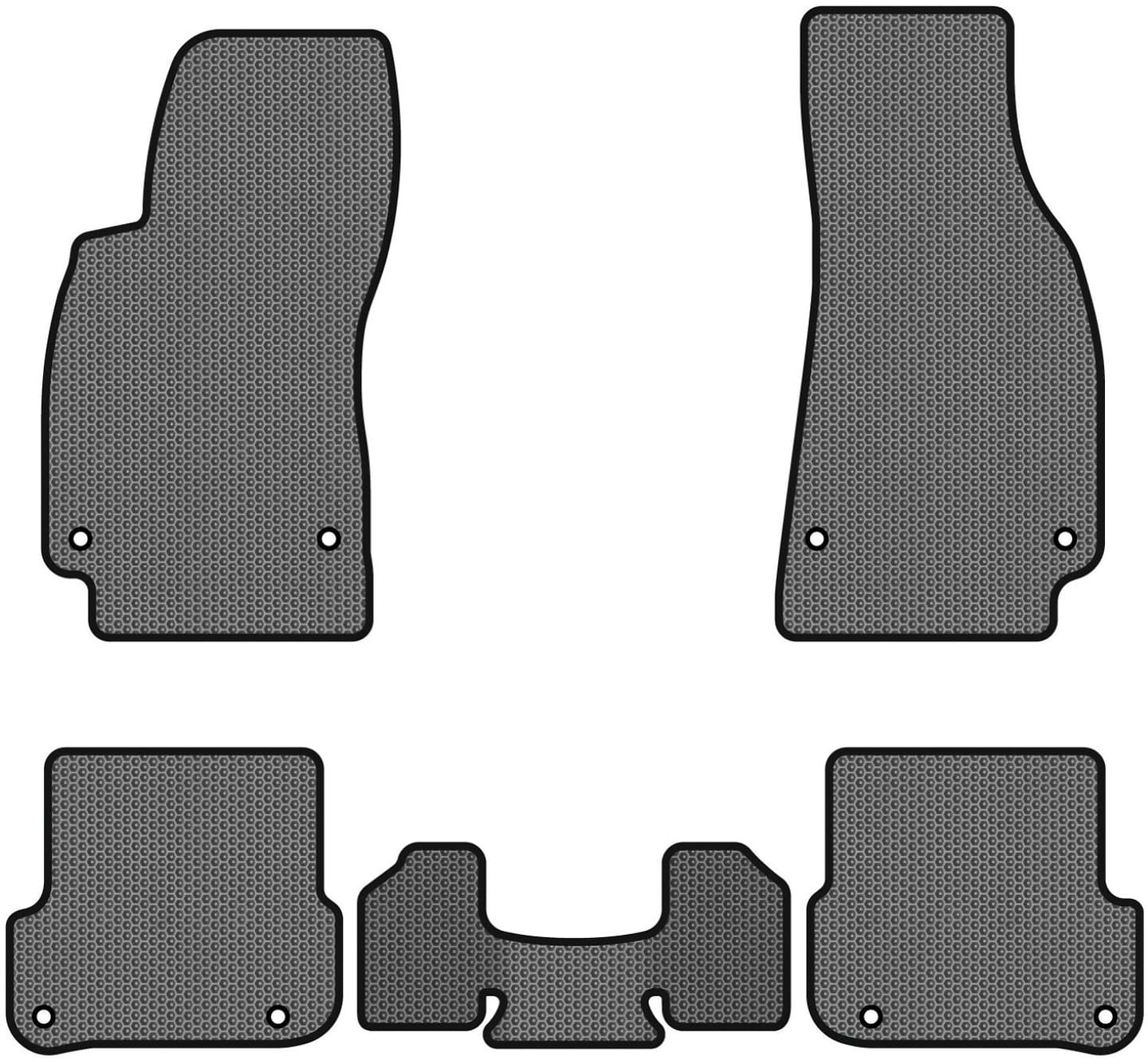 EVA коврики в салон авто EVAtech для A6 (C6) Restyling Audi 2008-2011 3 поколение Combi EU (AU3166CG5AV7SGB)