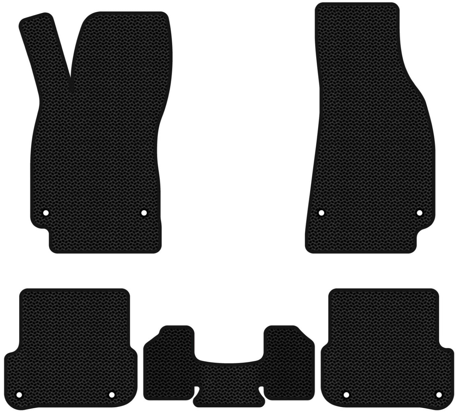 EVA коврики в салон авто EVAtech для A6 (C6) Restyling Audi 2008-2011 3 поколение Combi EU (AU3166CV5AV8KBB)