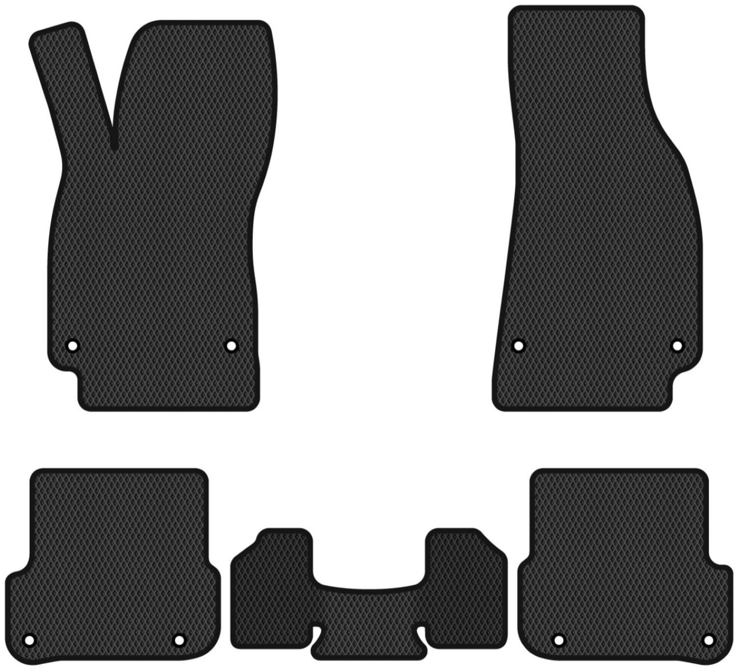 EVA коврики в салон авто EVAtech для A6 (C6) Restyling Audi 2008-2011 3 поколение Combi EU (AU3166CV5AV8RBB)