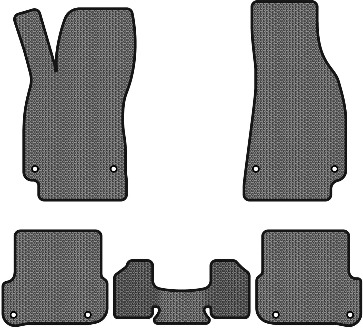 EVA коврики в салон авто EVAtech для A6 (C6) Restyling Audi 2008-2011 3 поколение Combi EU (AU3166CV5AV8SGB)