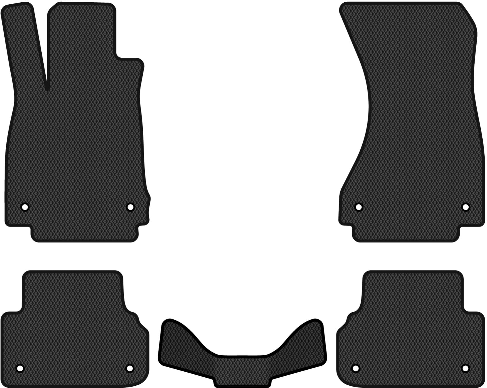 EVA коврики в салон авто EVAtech для A4 (B9) Audi 2015 5 поколение Sedan USA (AU32322C5AV8RBB)