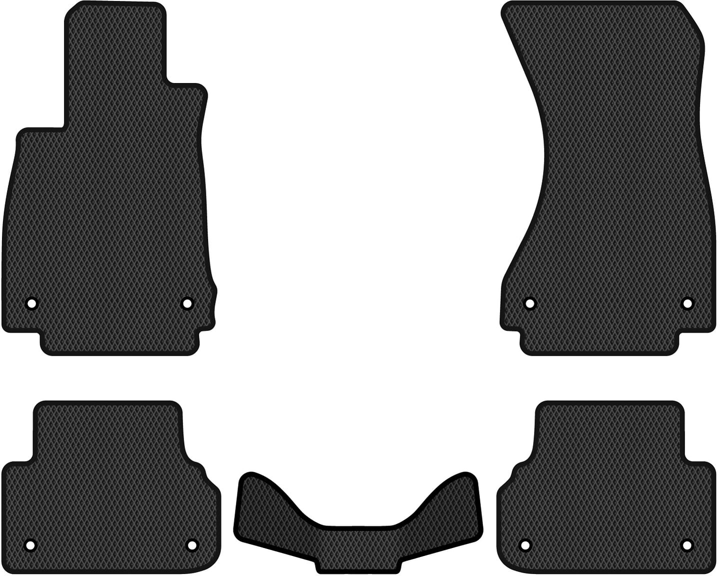 EVA коврики в салон авто EVAtech для A4 (B9) Audi 2015 5 поколение Sedan USA (AU32322CB5AV8RBB)