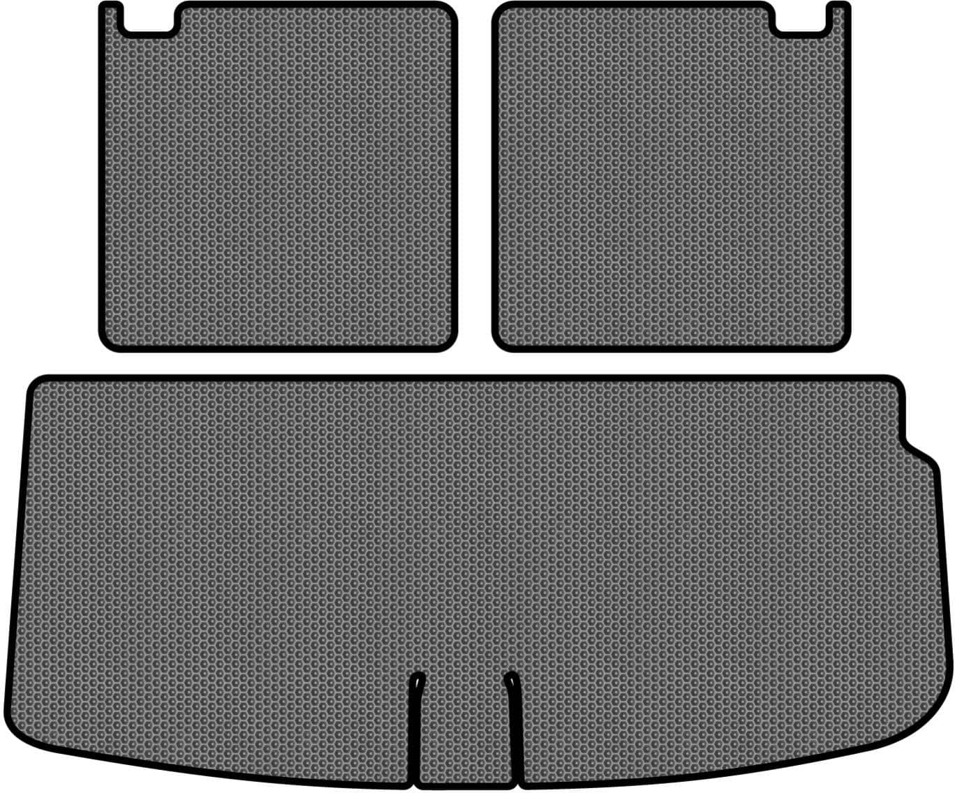 EVA килимок в багажник авто EVAtech для Q7 (4L) 7 seats Audi 2005-2015 1 покоління SUV USA (AU32339BE3SGB)