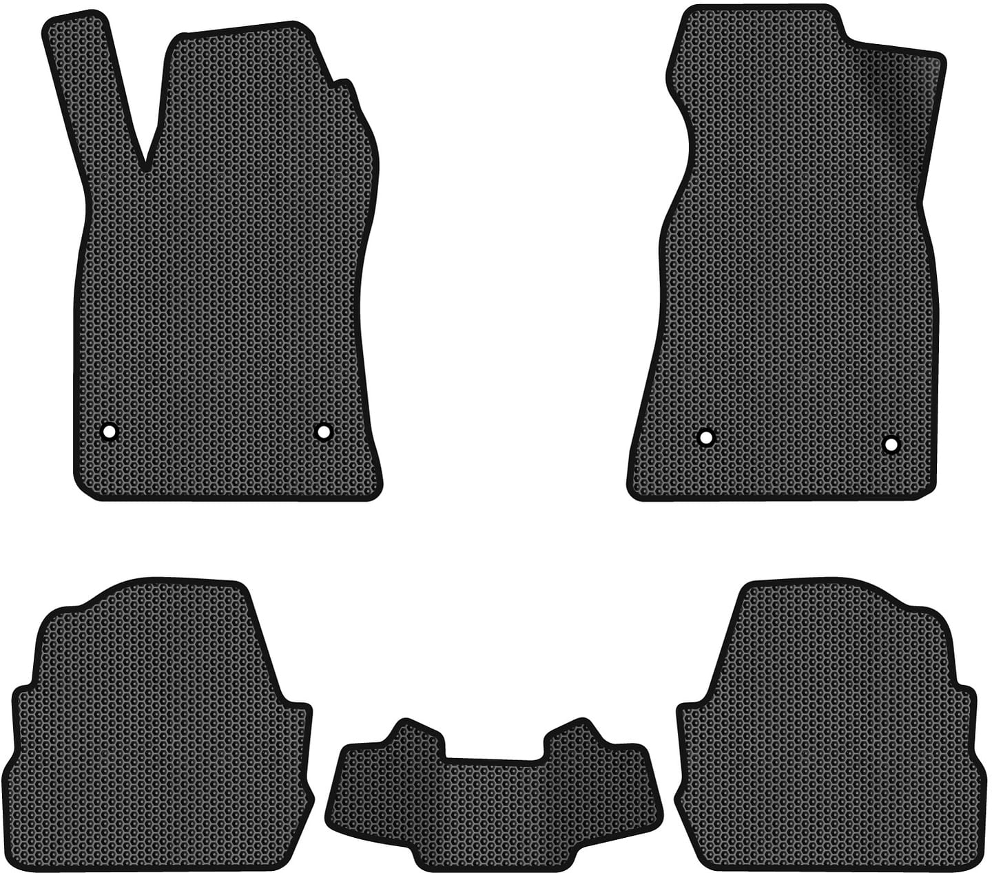 EVA коврики в салон авто EVAtech для A6 (C5) FWD Restyling Audi 2001-2004 2 поколение Combi EU (AU32841C5AV4SBB)