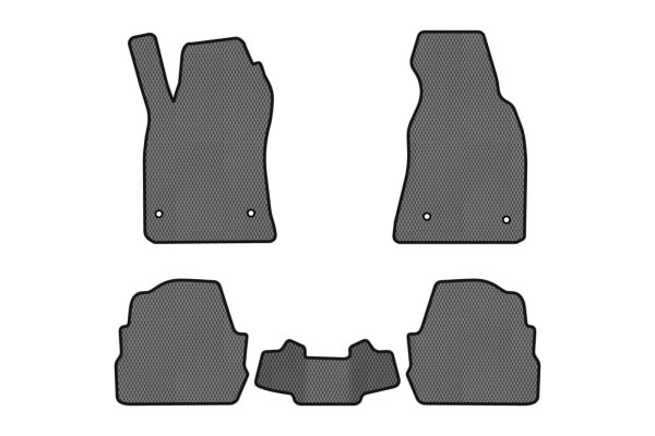 EVA коврики в салон авто EVAtech для A6 (C5) FWD Restyling Audi 2001-2004 2 поколение Combi EU (AU32841CV5AV4RGB)
