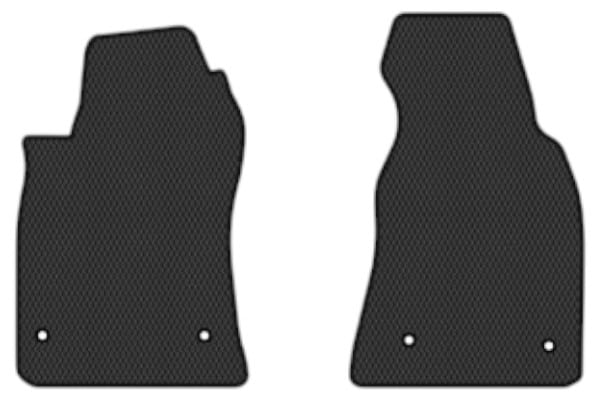 EVA коврики в салон авто передние EVAtech для A6 (C5) FWD Restyling Audi 2001-2004 2 поколение Sedan EU (AU32880AG2TL4RBB)