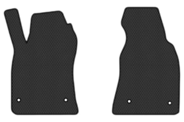 EVA килимки в салон авто передні EVAtech для A6 (C5) FWD Restyling Audi 2001-2004 2 покоління Sedan EU (AU32880AV2TL4RBB)