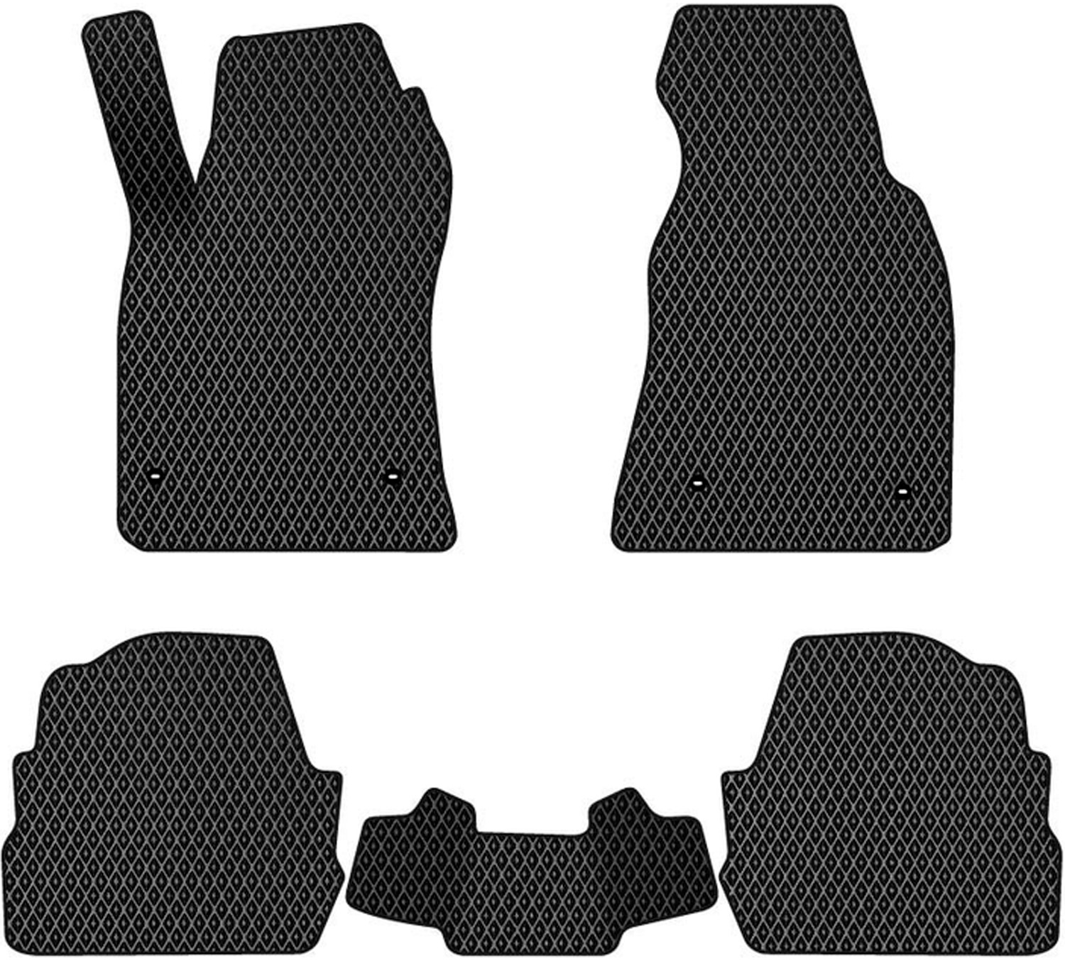 EVA килимки в салон авто EVAtech для A6 (C5) FWD Restyling Audi 2001-2004 2 покоління Sedan EU (AU32880CVB5TL4RBB)