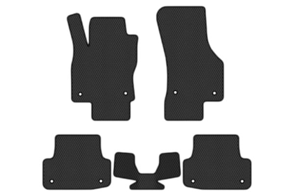 EVA коврики в салон авто EVAtech для A3 Sportback e-tron (8V) Audi 2014-2020 3 поколение Htb EU (AU32930CV5AV8RBB)