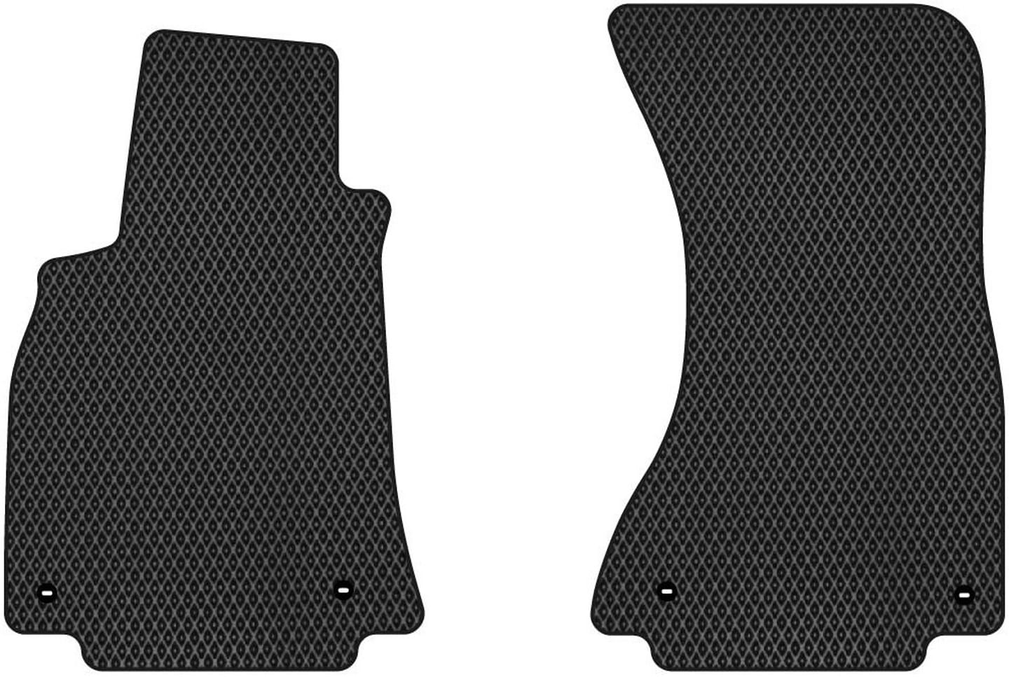 EVA килимки в салон авто передні EVAtech для A4 Allroad Quattro (B8) Audi 2008-2015 4 покоління Combi EU (AU33068AB2TL4RBB)