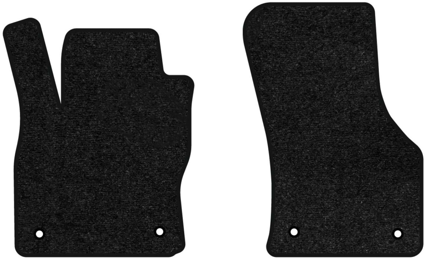 Килимки ворсові в салон авто EVAtech Standard для Audi A3 (8V) 3-doors 2012-2020 3 покоління Htb USA чорний кант AU33257AR2AV4VEB