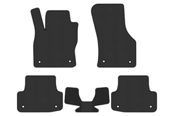 EVA коврики в салон авто EVAtech для A3 (8V) 3-doors Audi 2012-2020 3 поколение Htb USA (AU33257CR5AV8RBB)