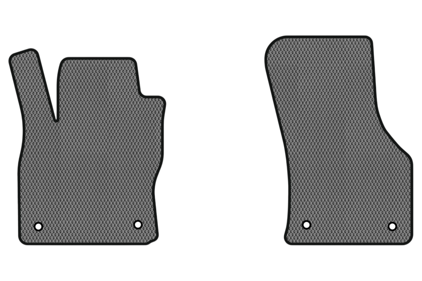 EVA килимки в салон авто передні EVAtech для A3 (8V) Audi 2012-2020 3 покоління Sedan USA (AU33258AR2AV4RGB)