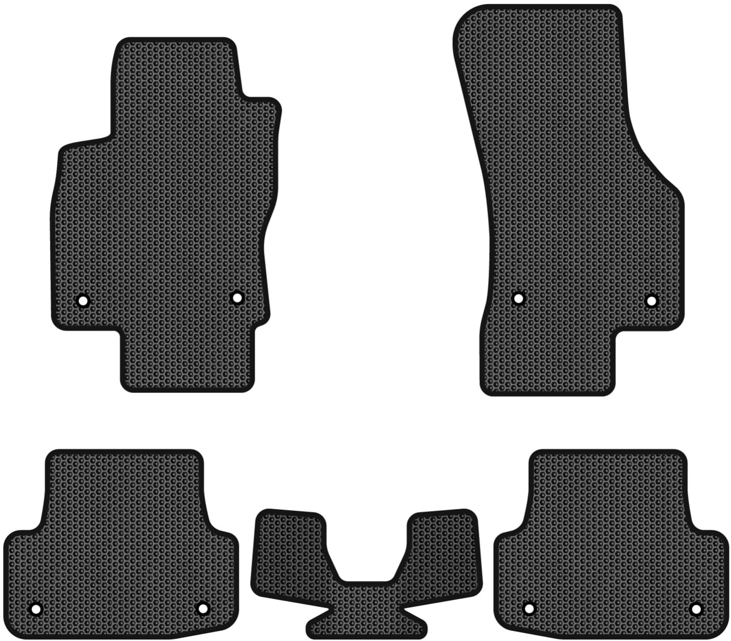 EVA коврики в салон авто EVAtech для A3 (8V) Audi 2012-2020 3 поколение Sedan USA (AU33258CG5AV8SBB)