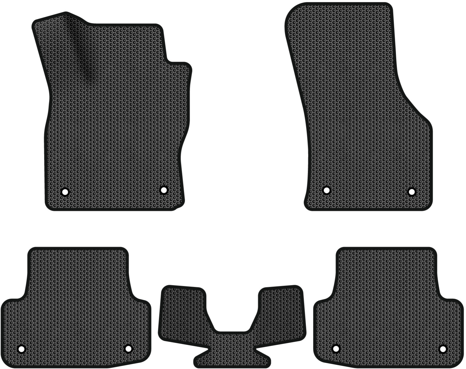 EVA килимки в салон авто EVAtech для A3 (8V) Audi 2012-2020 3 покоління Sedan USA (AU33258CQ5AV8SBB)