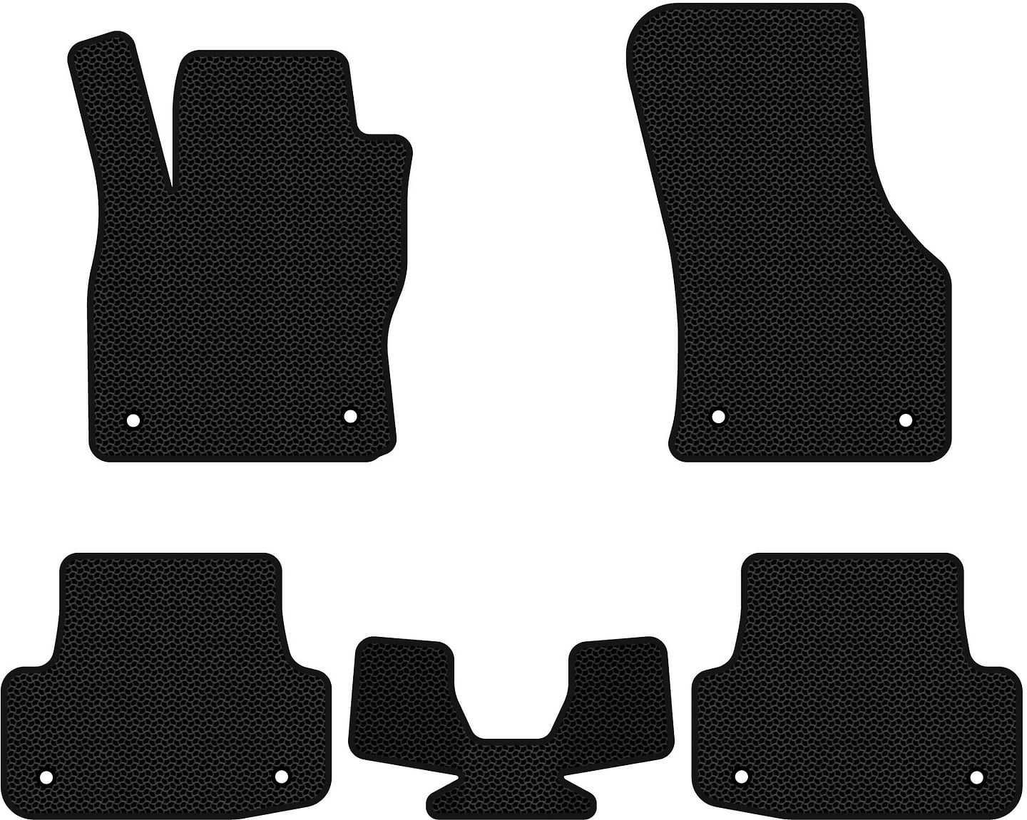 EVA коврики в салон авто EVAtech для A3 (8V) Audi 2012-2020 3 поколение Sedan USA (AU33258CR5AV8KBB)