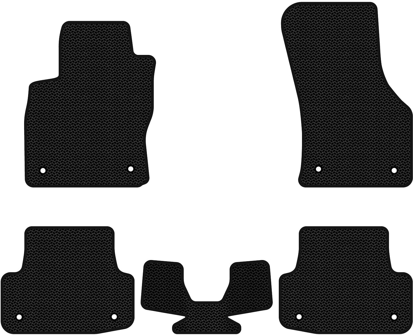 EVA коврики в салон авто EVAtech для A3 (8V) Audi 2012-2020 3 поколение Sedan USA (AU33258CS5AV8KBB)