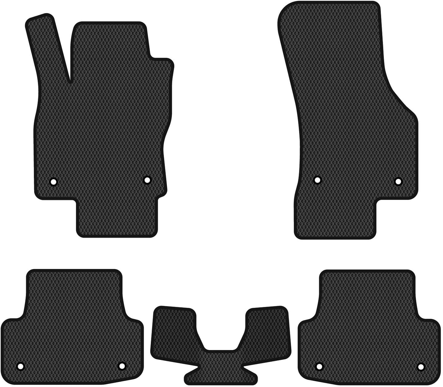 EVA килимки в салон авто EVAtech для A3 (8V) Audi 2012-2020 3 покоління Sedan USA (AU33258CV5AV8RBB)