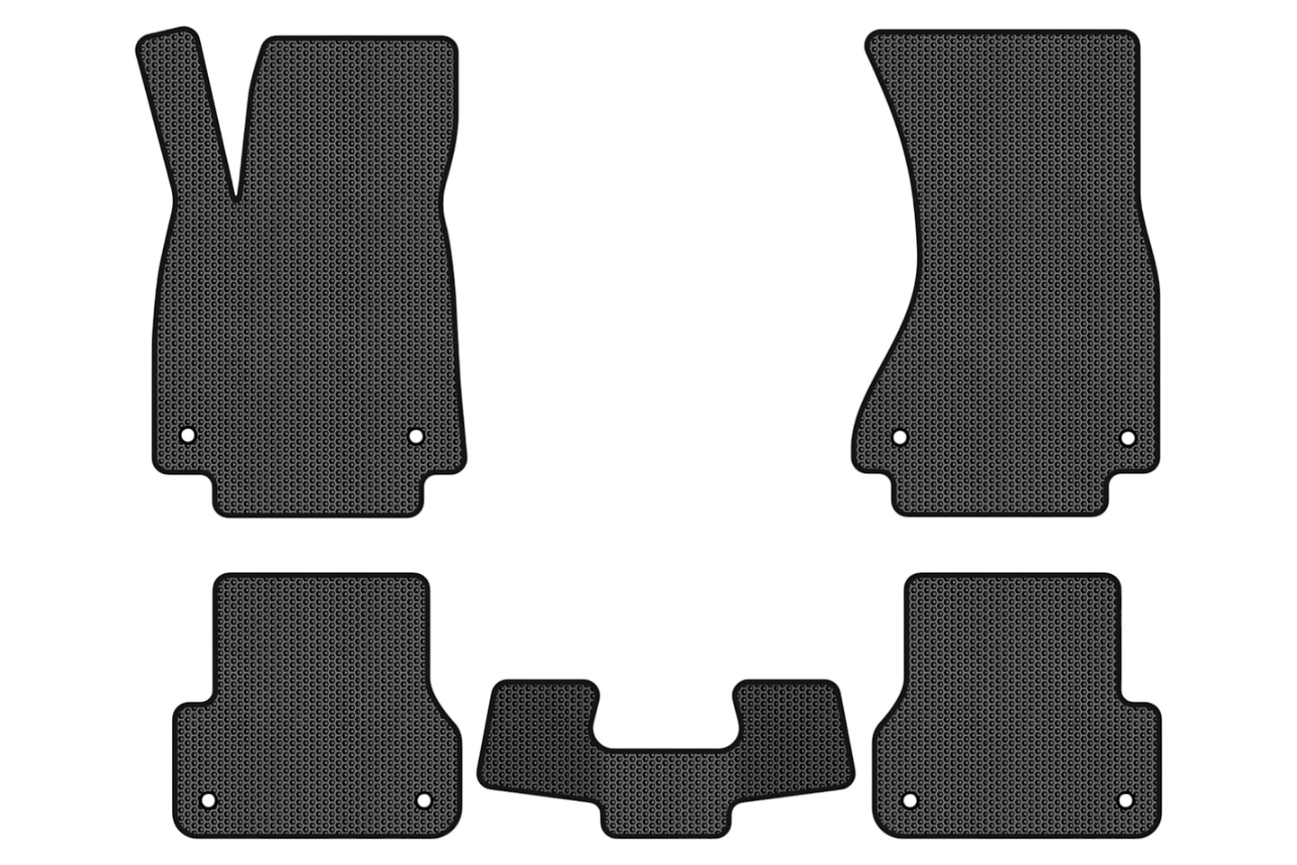 EVA коврики в салон авто EVAtech для A6 (C7) Audi 2011-2017 4 поколение Sedan USA (AU33462C5AV8SBB)
