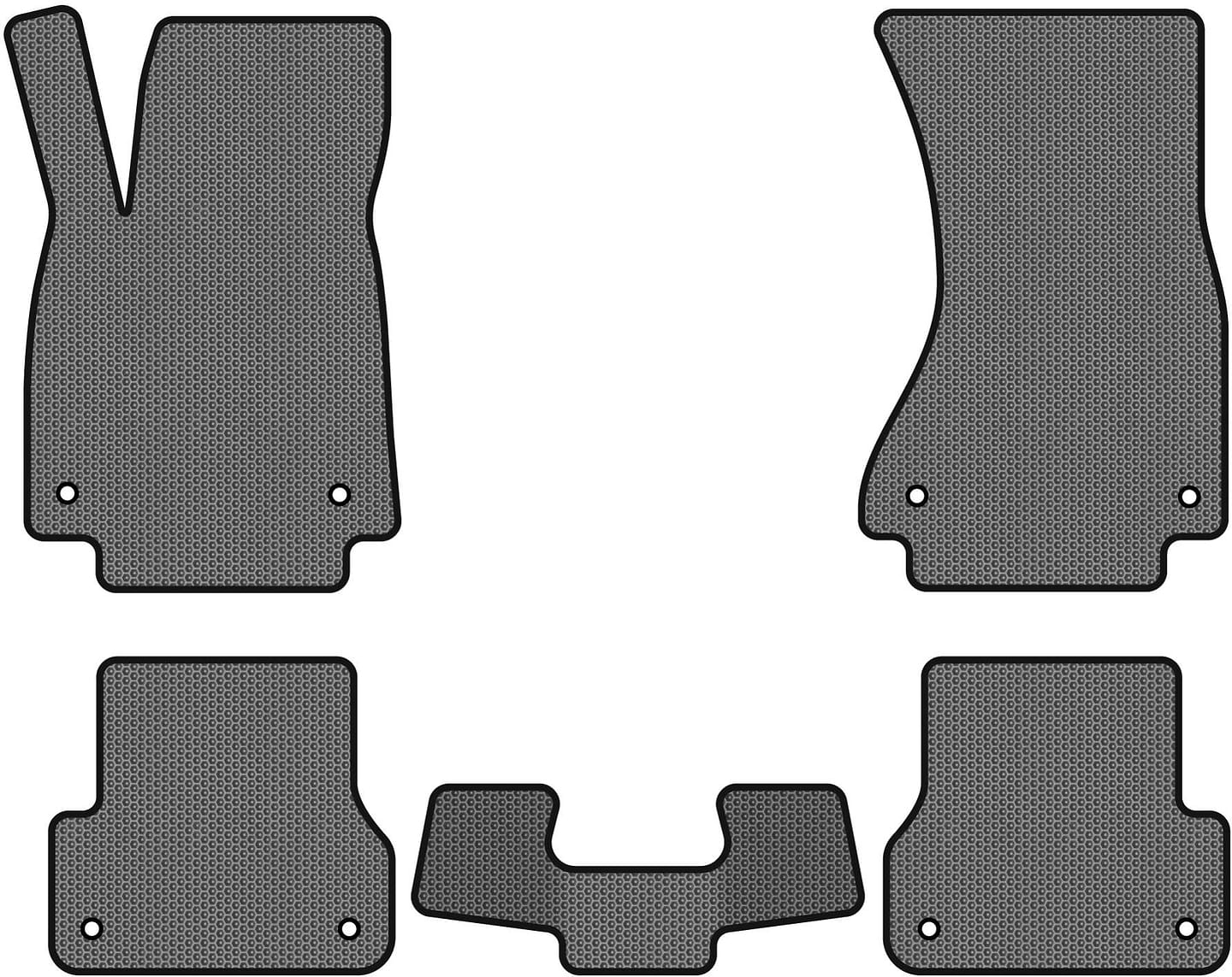 EVA коврики в салон авто EVAtech для A6 (C7) Audi 2011-2017 4 поколение Sedan USA (AU33462C5AV8SGB)