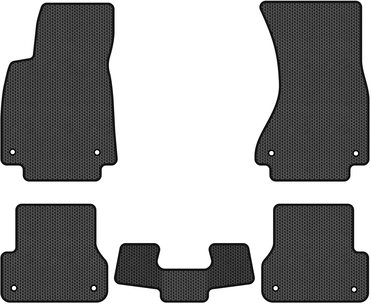 EVA коврики в салон авто EVAtech для A6 (C7) Audi 2011-2017 4 поколение Sedan USA (AU33462CB5AV8SBB)