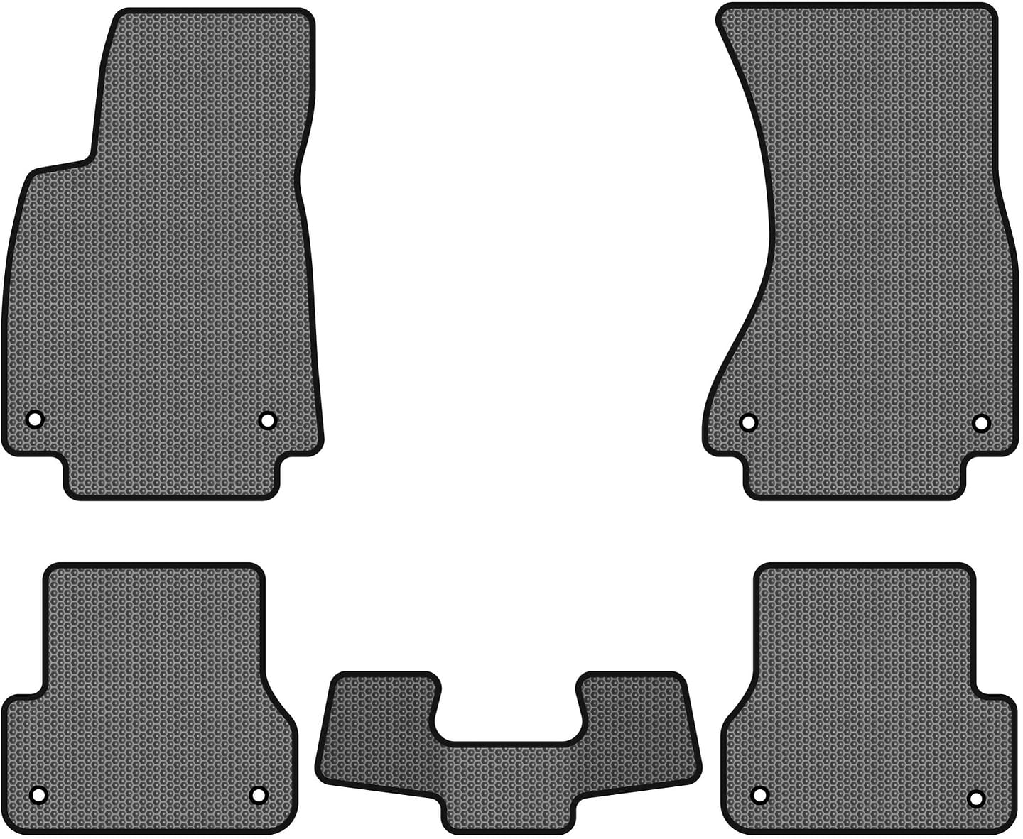 EVA коврики в салон авто EVAtech для A6 (C7) Audi 2011-2017 4 поколение Sedan USA (AU33462CB5AV8SGB)