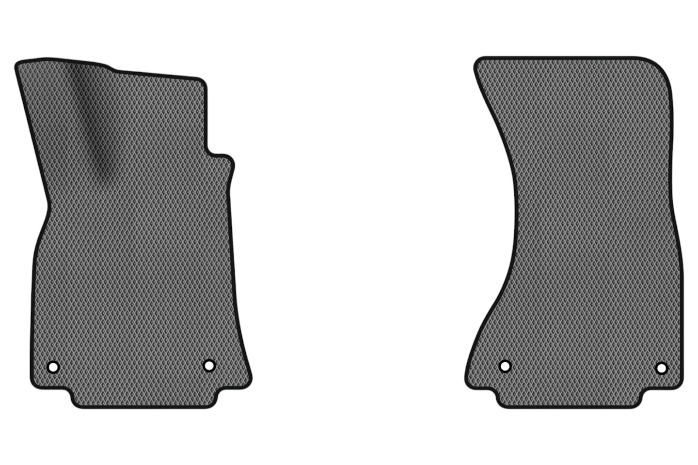 EVA килимки в салон авто передні EVAtech для A4 (B8) Restyling Audi 2011-2015 4 покоління Sedan USA (AU33567AD2AV4RGB)