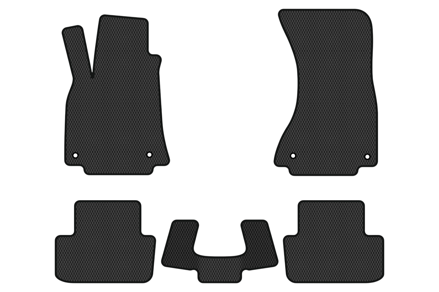 EVA коврики в салон авто EVAtech для A4 (B8) Restyling Audi 2011-2015 4 поколение Sedan USA (AU33567C5RBB)