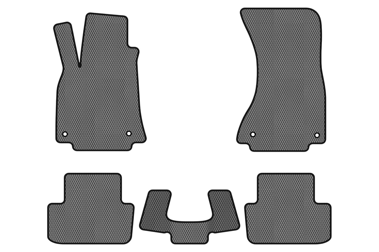 EVA коврики в салон авто EVAtech для A4 (B8) Restyling Audi 2011-2015 4 поколение Sedan USA (AU33567C5AV4RGB)