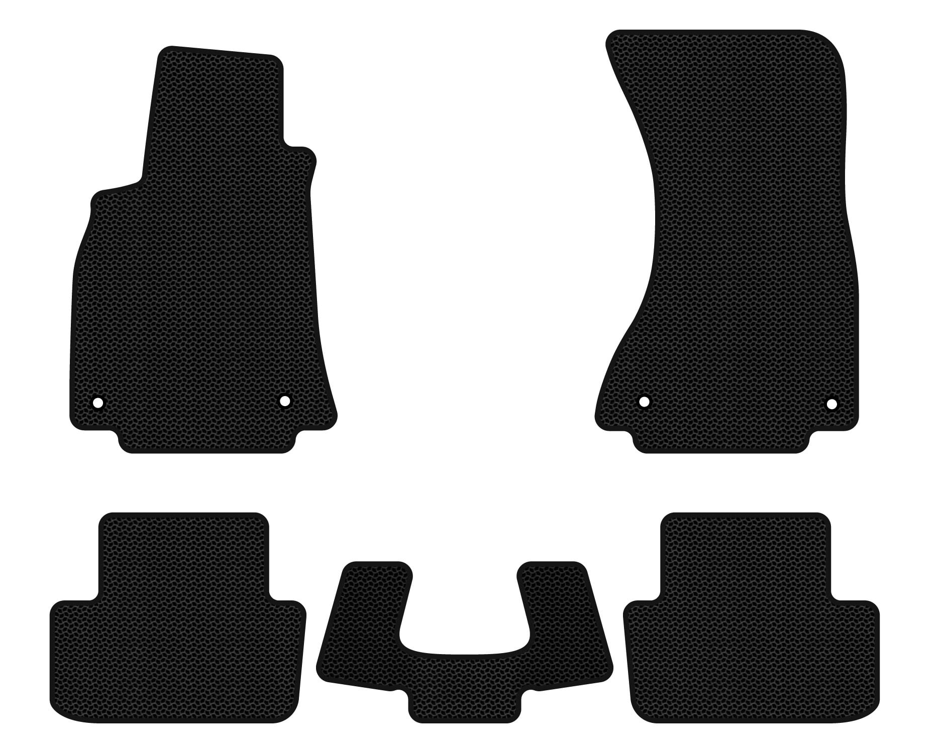 EVA килимки в салон авто EVAtech для A4 (B8) Restyling Audi 2011-2015 4 покоління Sedan USA (AU33567CB5AV4KBB)