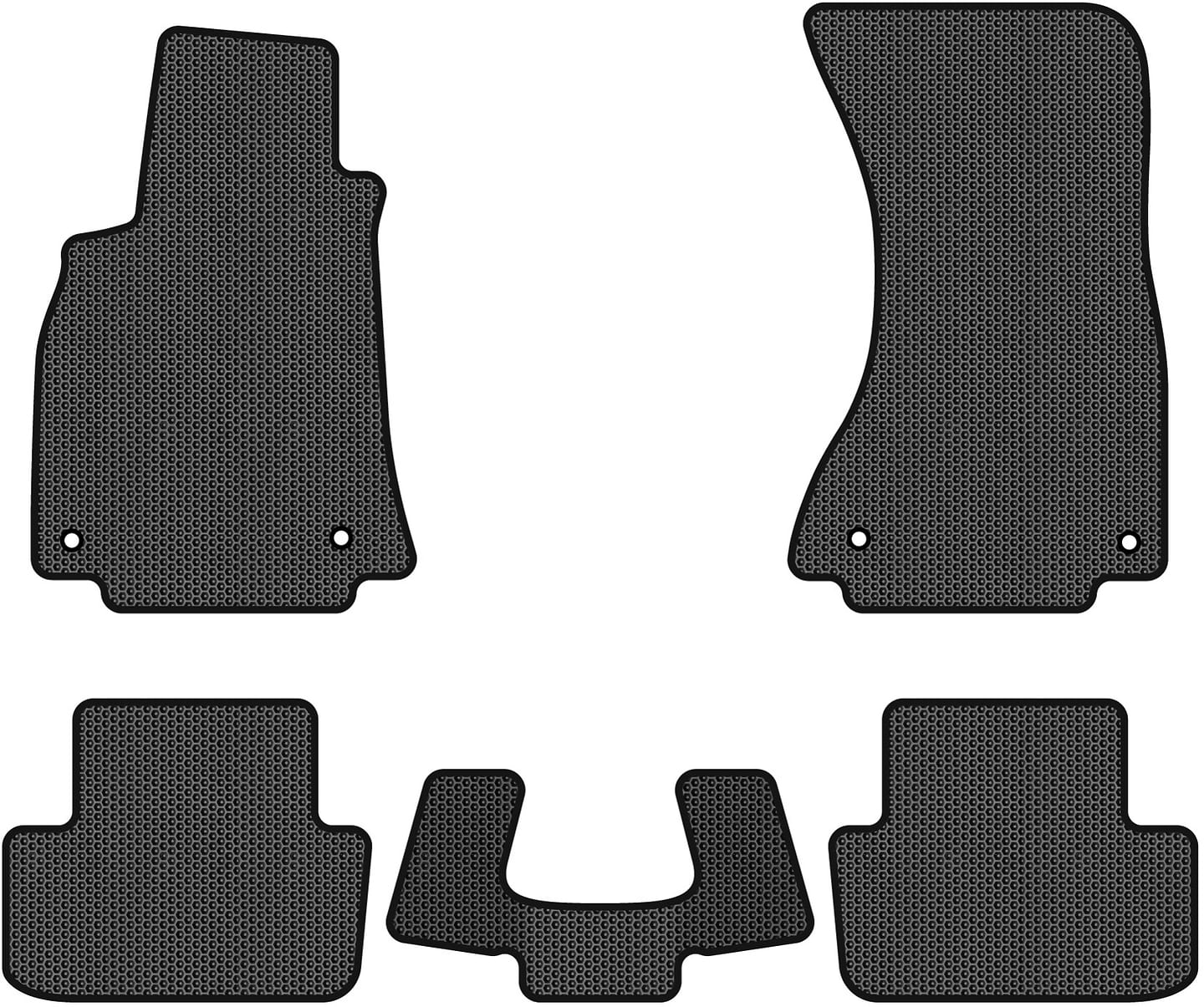 EVA коврики в салон авто EVAtech для A4 (B8) Restyling Audi 2011-2015 4 поколение Sedan USA (AU33567CB5AV4SBB)
