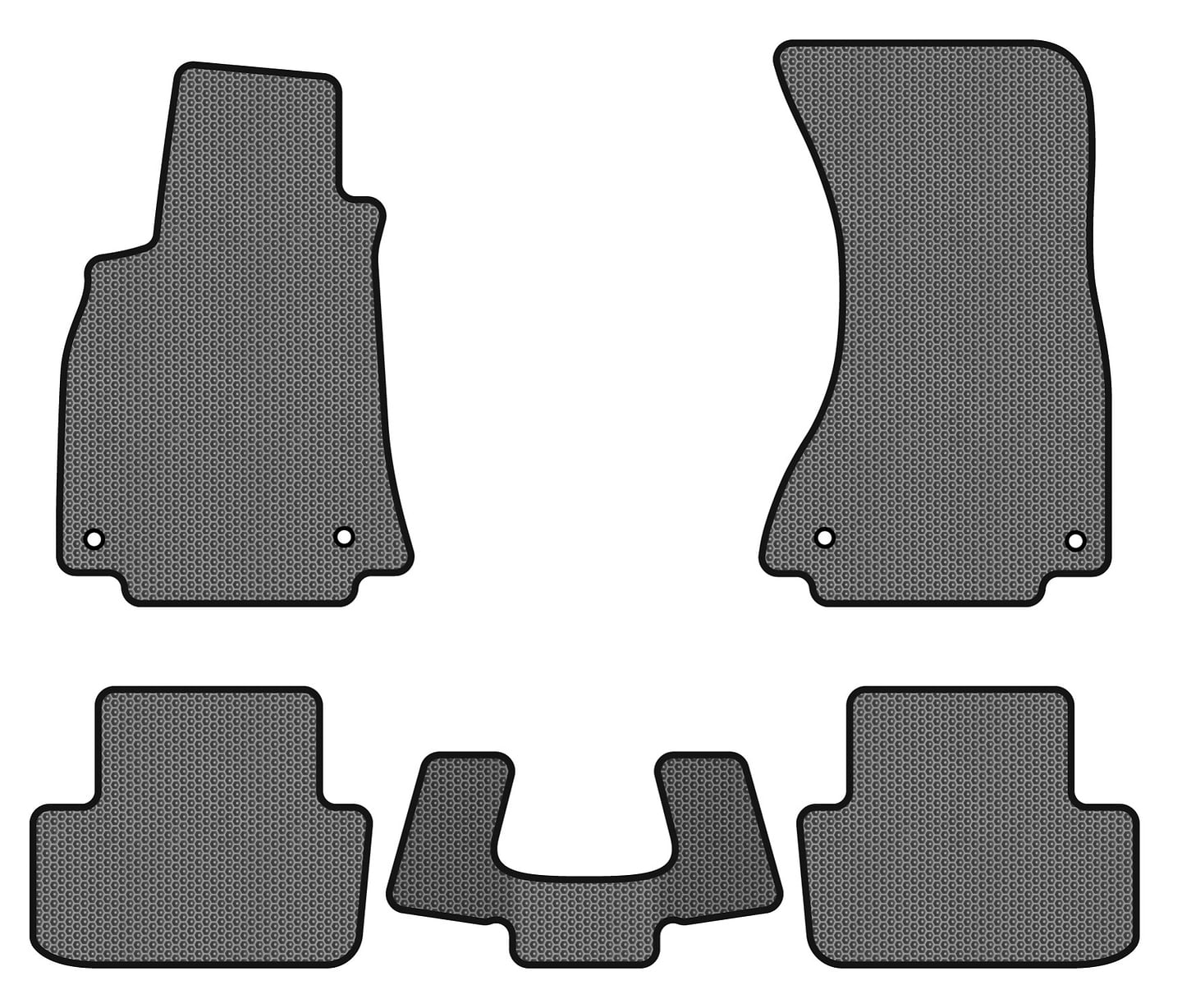 EVA коврики в салон авто EVAtech для A4 (B8) Restyling Audi 2011-2015 4 поколение Sedan USA (AU33567CB5AV4SGB)