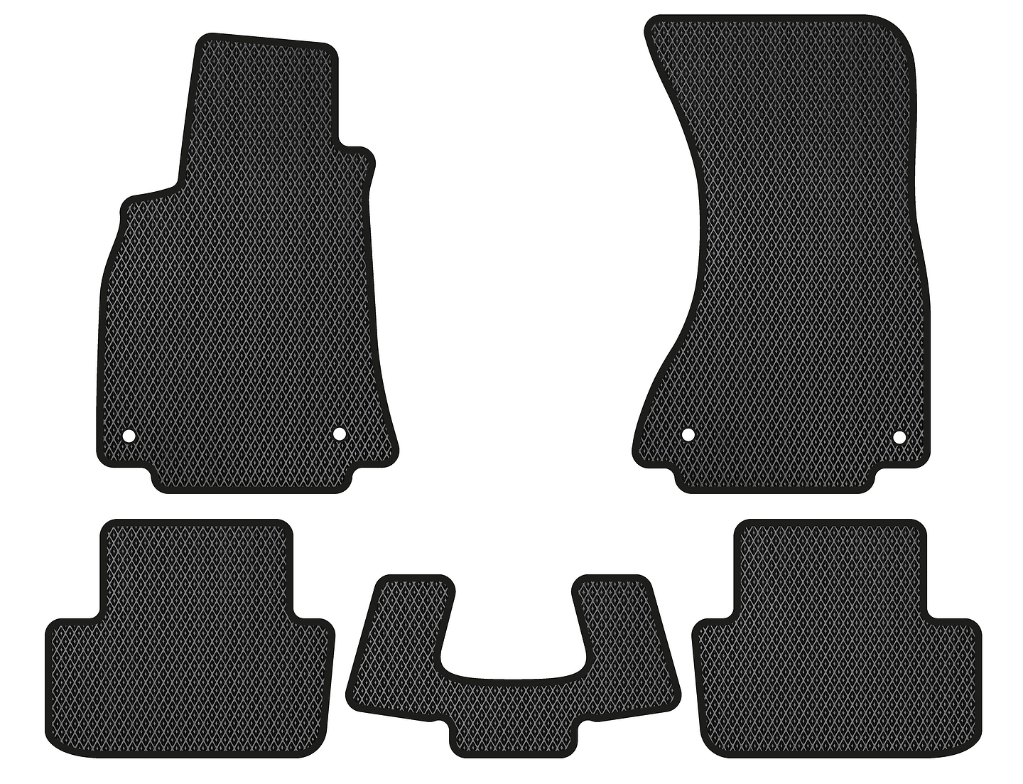 EVA коврики в салон авто EVAtech для A4 (B8) Restyling Audi 2011-2015 4 поколение Combi EU (AU33569CB5AV4RBB)