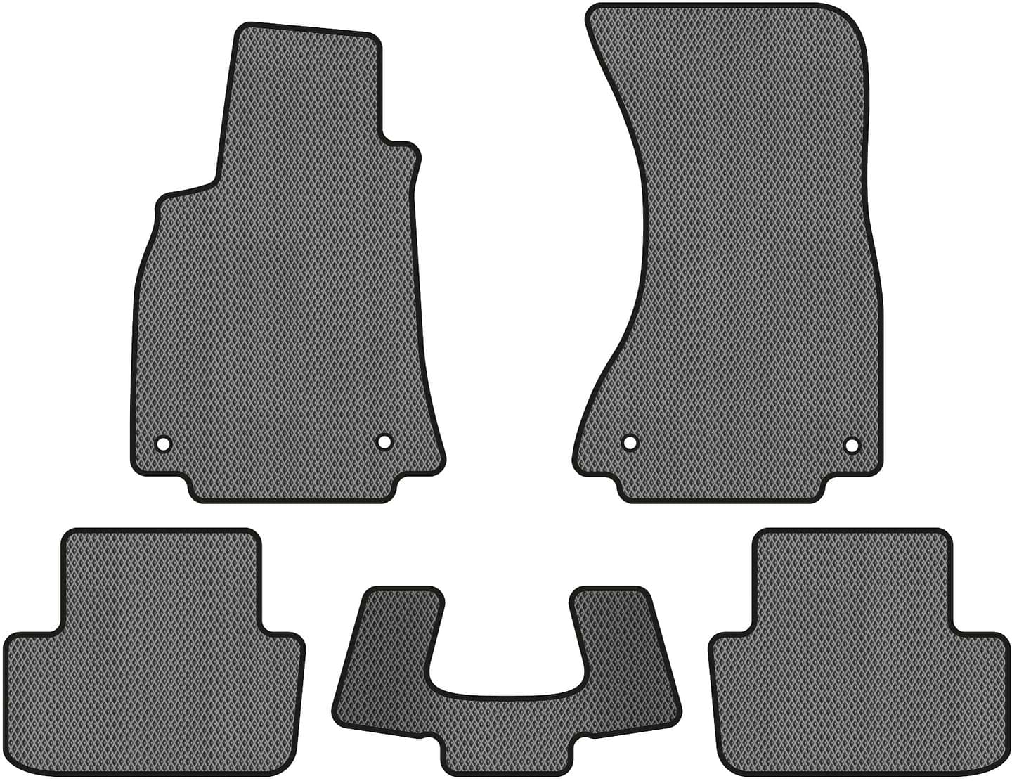 EVA коврики в салон авто EVAtech для A4 (B8) Audi 2008-2011 4 поколение Combi EU (AU3392CB5AV4RGB)