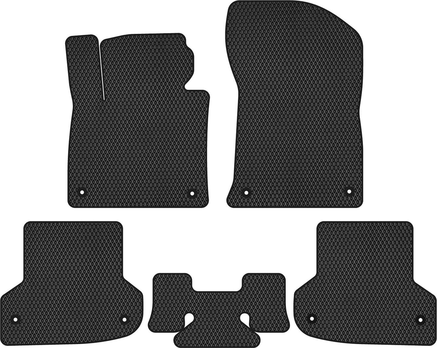 EVA коврики в салон авто EVAtech для A3 (8P) 3-doors Audi 2004-2012 2 поколение Htb EU (AU33C5AV8RBB)