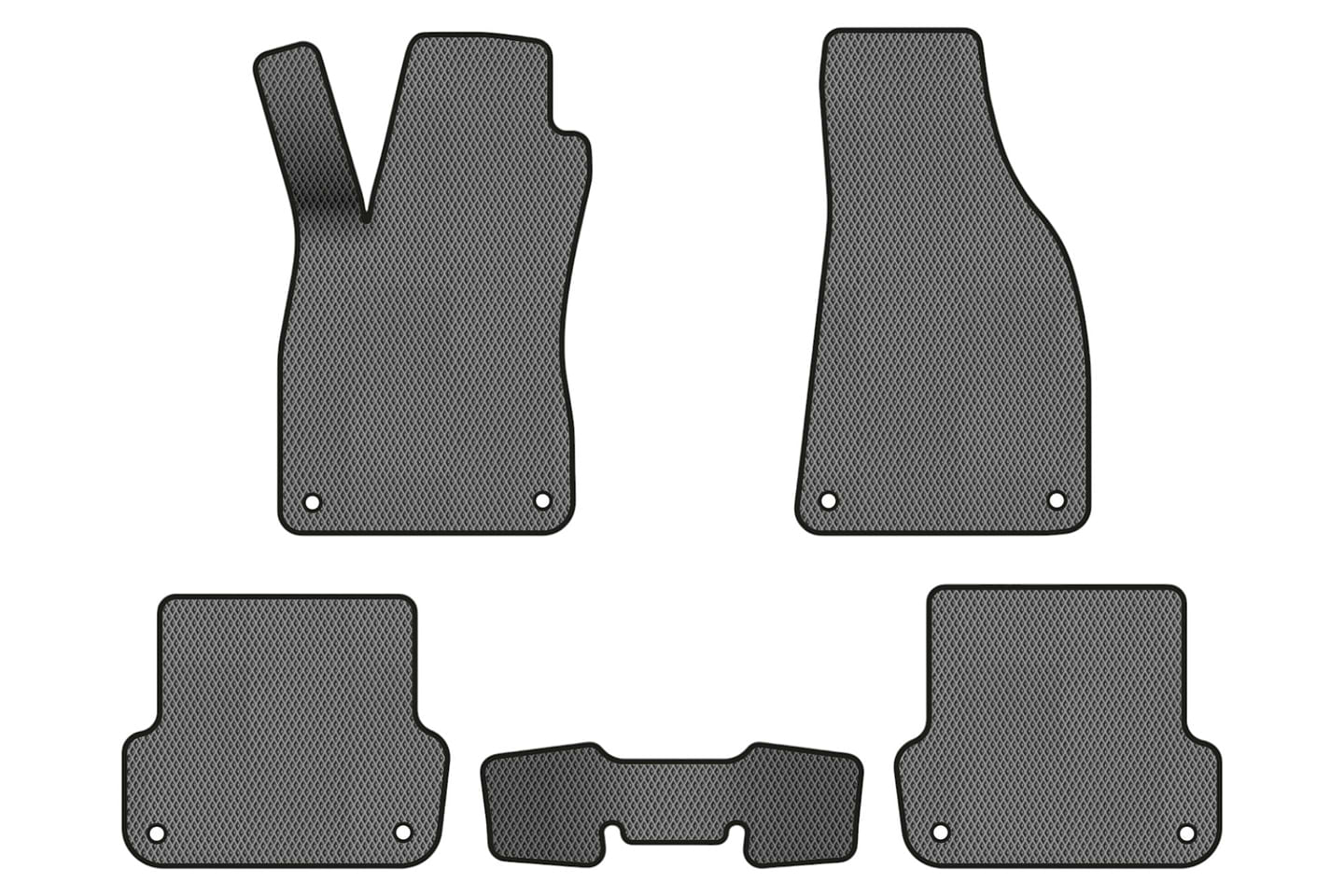 EVA килимки в салон авто EVAtech для A4 (B7) AT Audi 2004-2008 3 покоління Sedan EU (AU3411CV5AV8RGB)