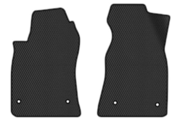 EVA килимки в салон авто передні EVAtech для A6 (C5) 4WD Restyling Audi 2001-2004 2 покоління Combi EU (AU34128AB2TL4RBB)