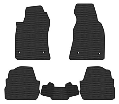 EVA коврики в салон авто EVAtech для A6 (C5) 4WD Restyling Audi 2001-2004 2 поколение Combi EU (AU34128CGB5TL4RBB)