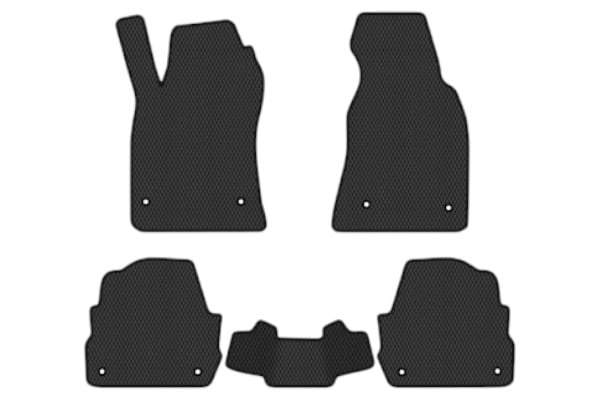 EVA коврики в салон авто EVAtech для A6 (C5) 4WD Restyling Audi 2001-2004 2 поколение Combi EU (AU34128CVK5TL8RBB)