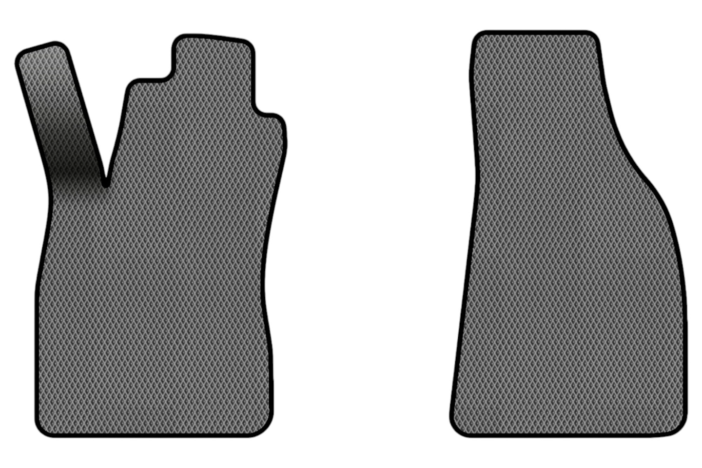 EVA килимки в салон авто передні EVAtech для A4 (B7) MT Audi 2004-2008 3 покоління Sedan EU (AU3412AV2RGB)