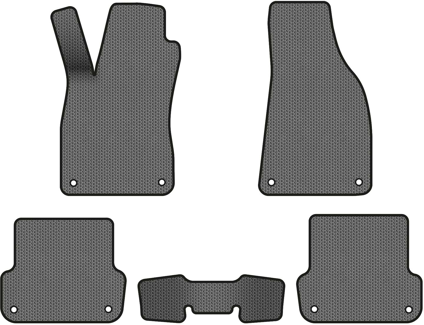 EVA коврики в салон авто EVAtech для A4 (B7) AT Audi 2004-2008 3 поколение Combi EU (AU3413CV5AV8SGB)